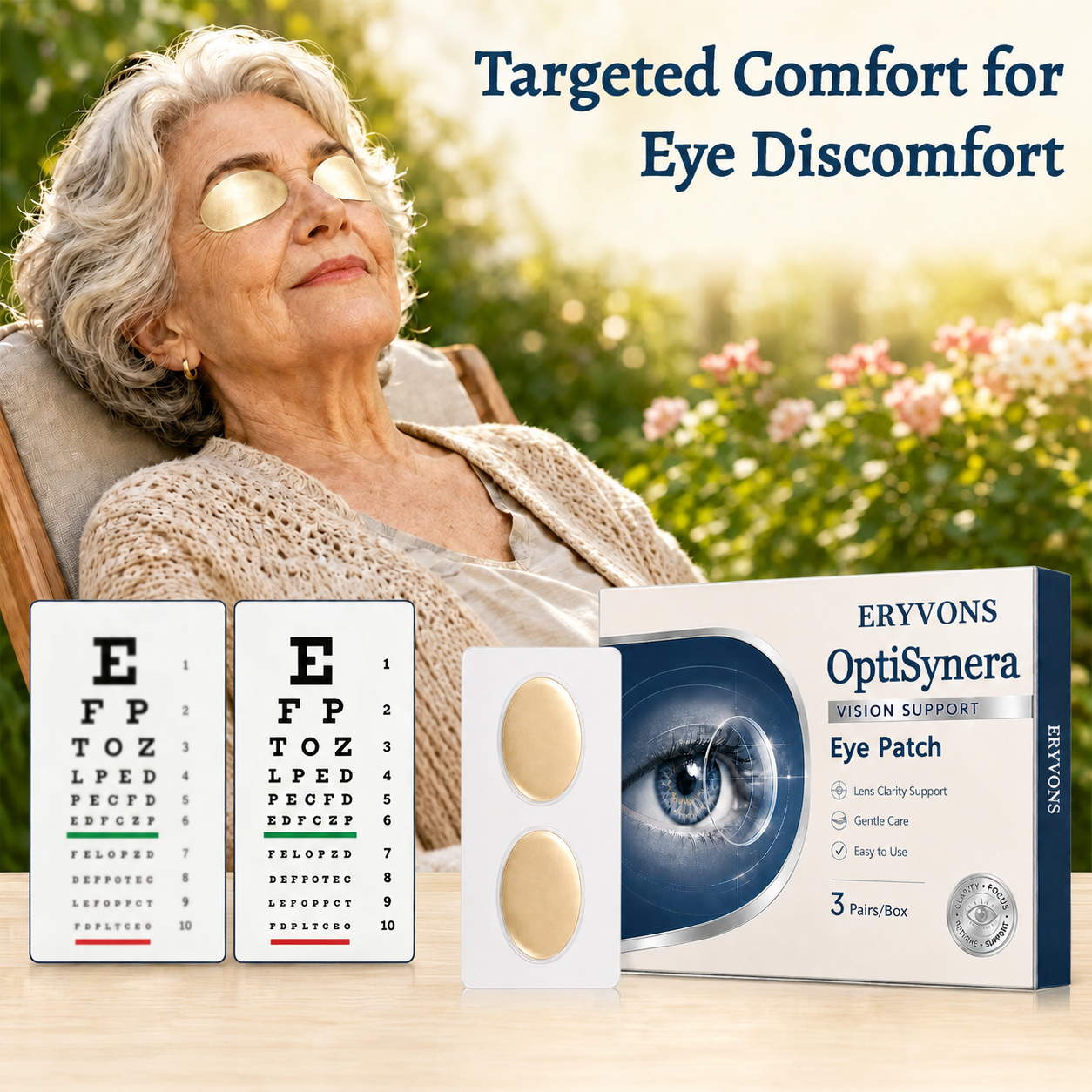 ERYVONS® OptiSynera Vision Support Eye Patch👁️✨